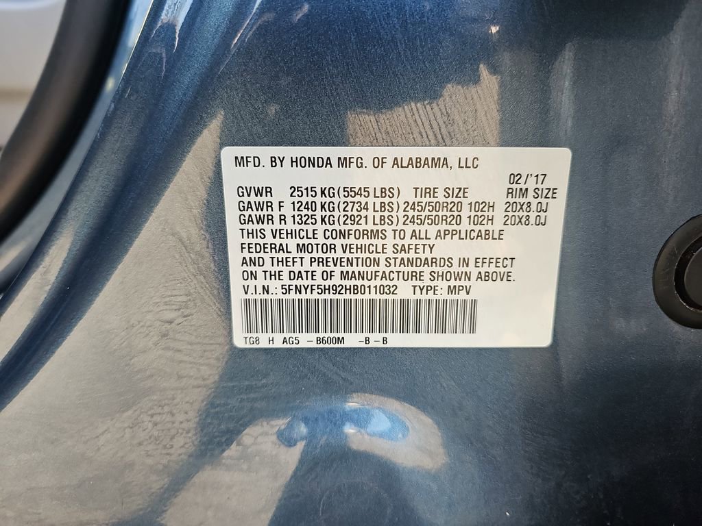 Used 2017 Honda Pilot Touring image 40