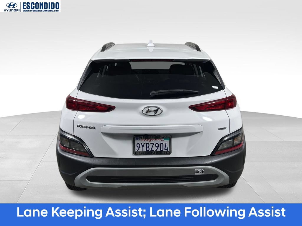 Certified 2022 Hyundai Kona SEL w/ Cargo Package AWD/4WD image 4