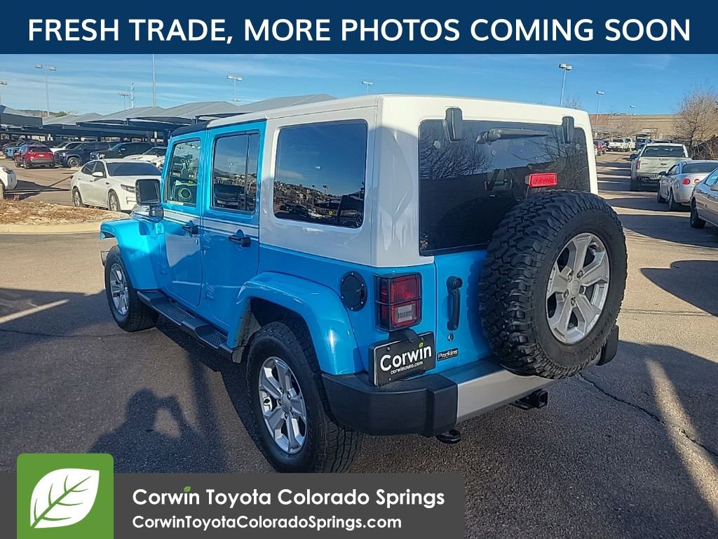 Used 2017 Jeep Wrangler Unlimited Sahara w/ Quick Order Package 24E Chief image 6
