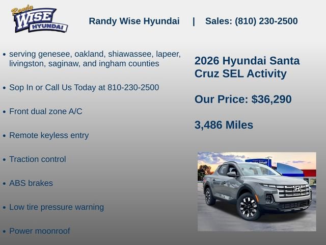 New 2026 Hyundai Santa Cruz SEL AWD/4WD image 5