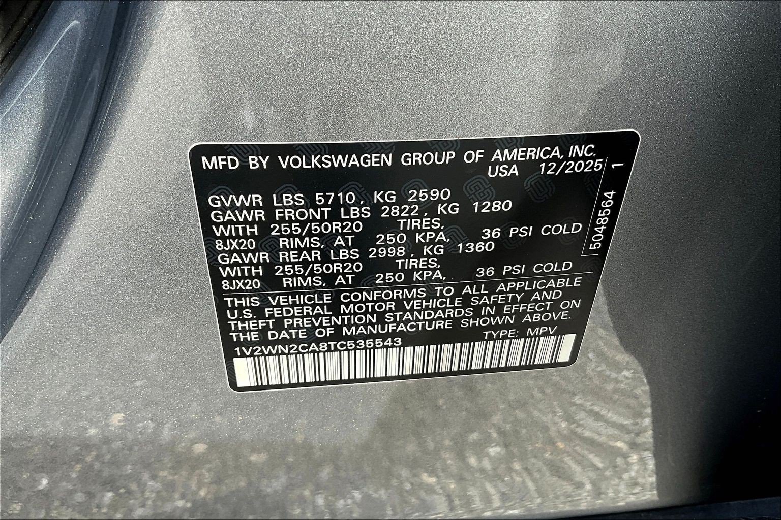 Used 2026 Volkswagen Atlas SE FWD image 17