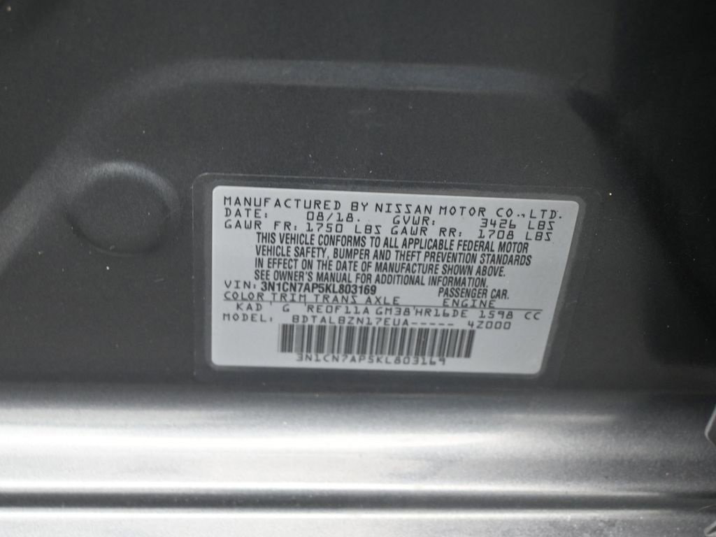 Used 2019 Nissan Versa SV image 20