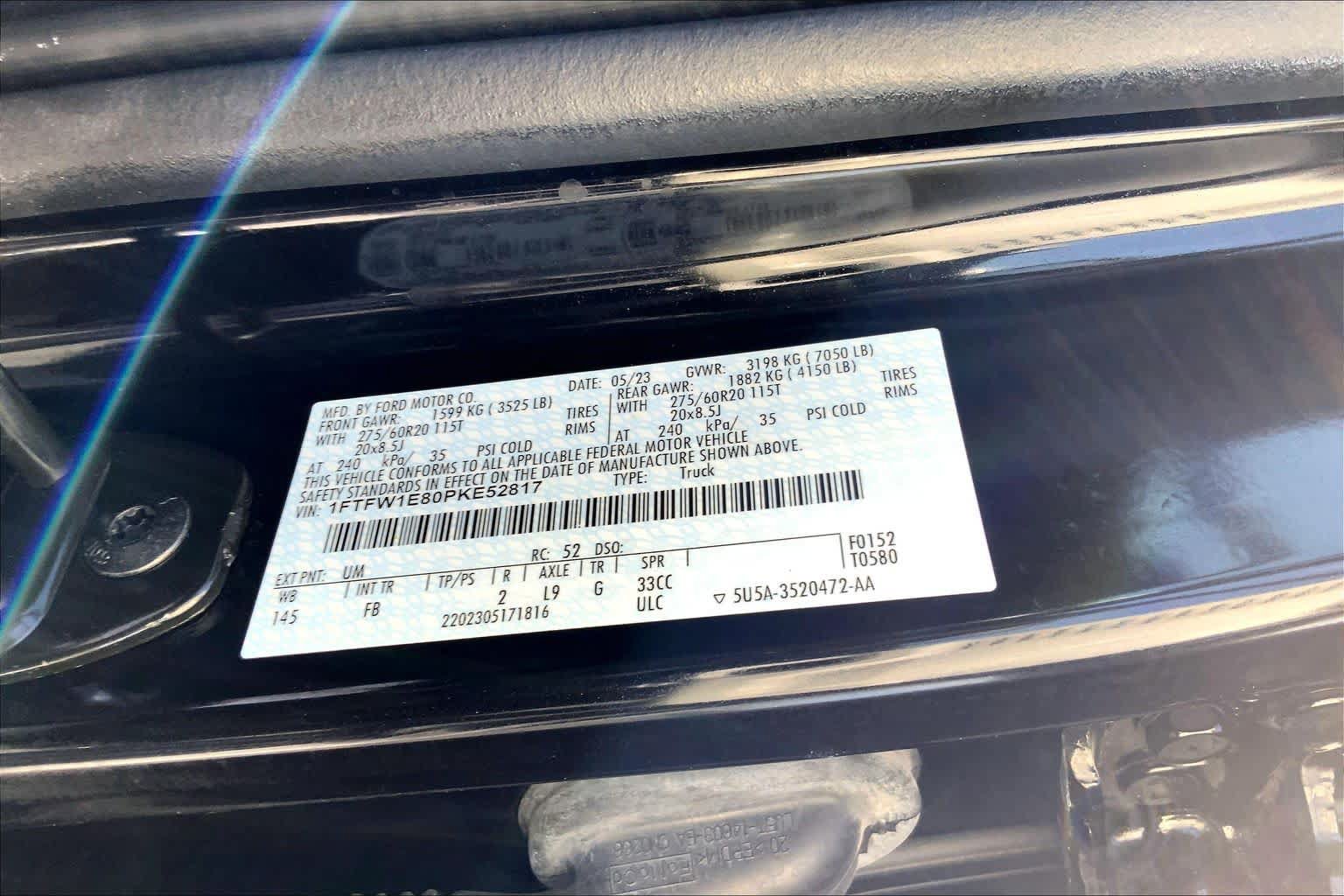 Certified 2023 Ford F150 XLT w/ Equipment Group 302A High AWD/4WD image 33