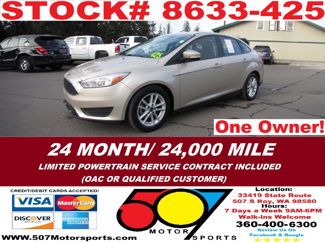 Used 2018 Ford Focus SE w/ Cold Weather Package