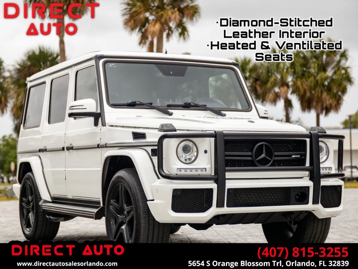 Used 2015 Mercedes-Benz G 63 AMG 4MATIC image 1