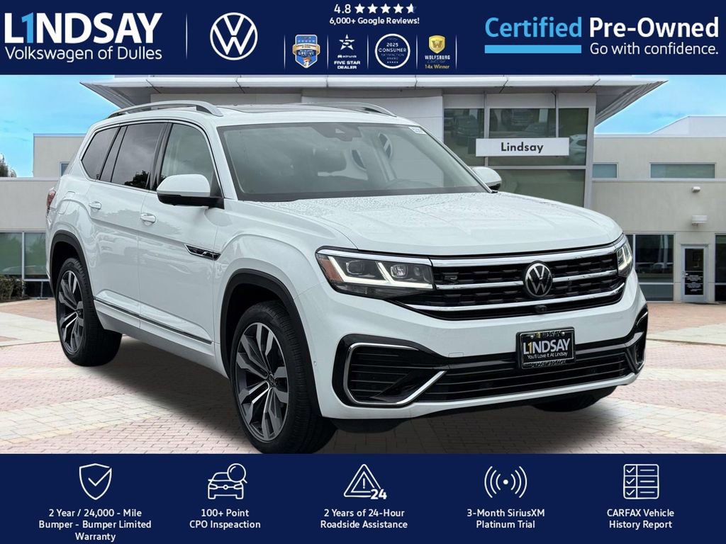 Certified 2022 Volkswagen Atlas SEL Premium