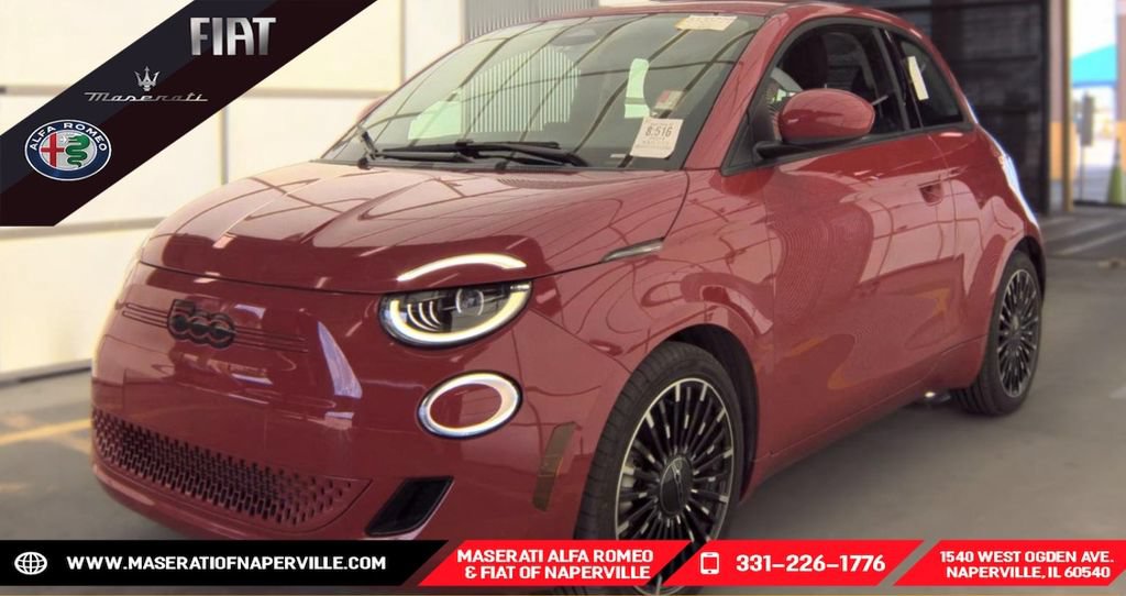 Used 2024 FIAT 500 e (RED)