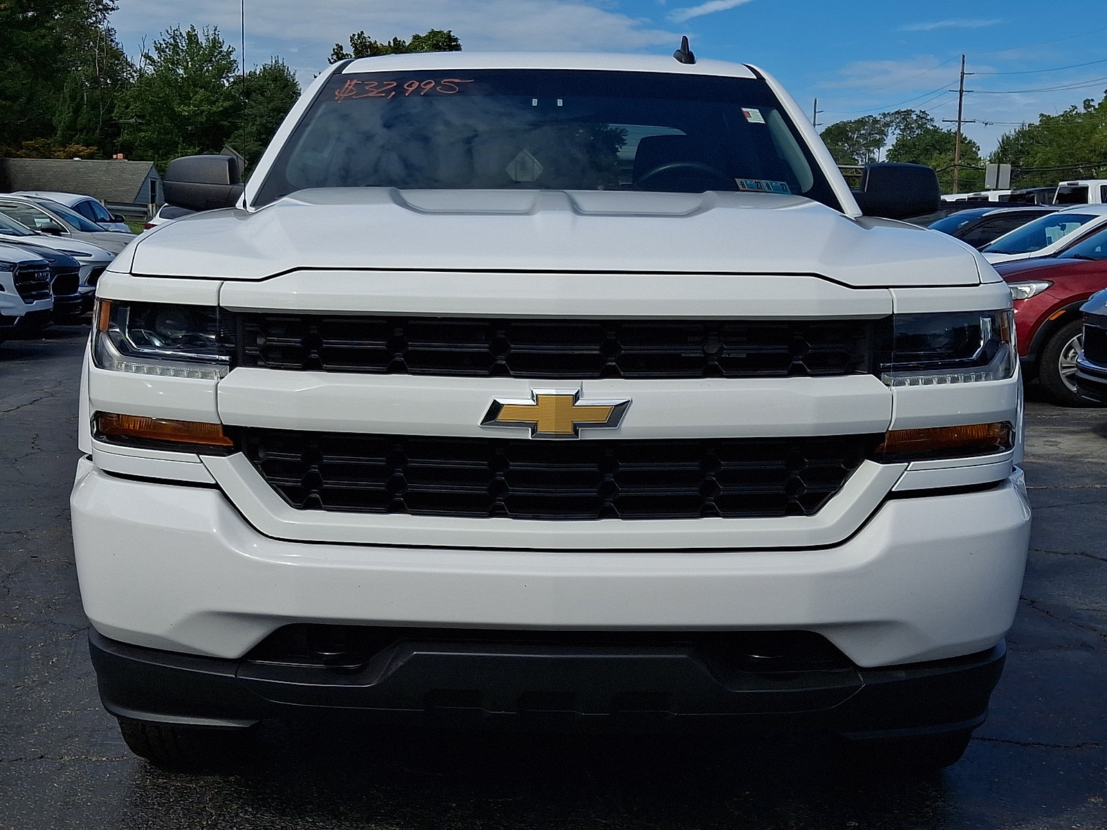 Used 2018 Chevrolet Silverado 1500 Custom w/ Custom Value Package AWD/4WD image 2