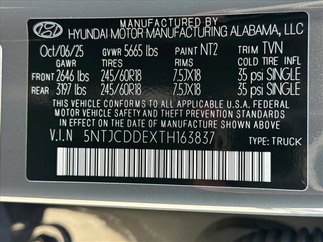 New 2026 Hyundai Santa Cruz SEL image 20