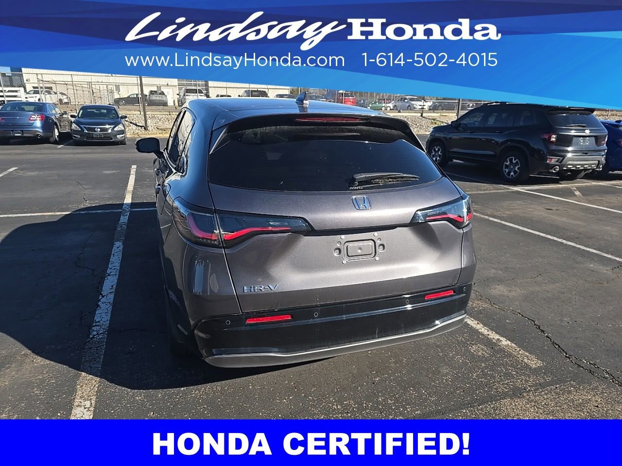 Certified 2025 Honda HR-V EX-L image 3
