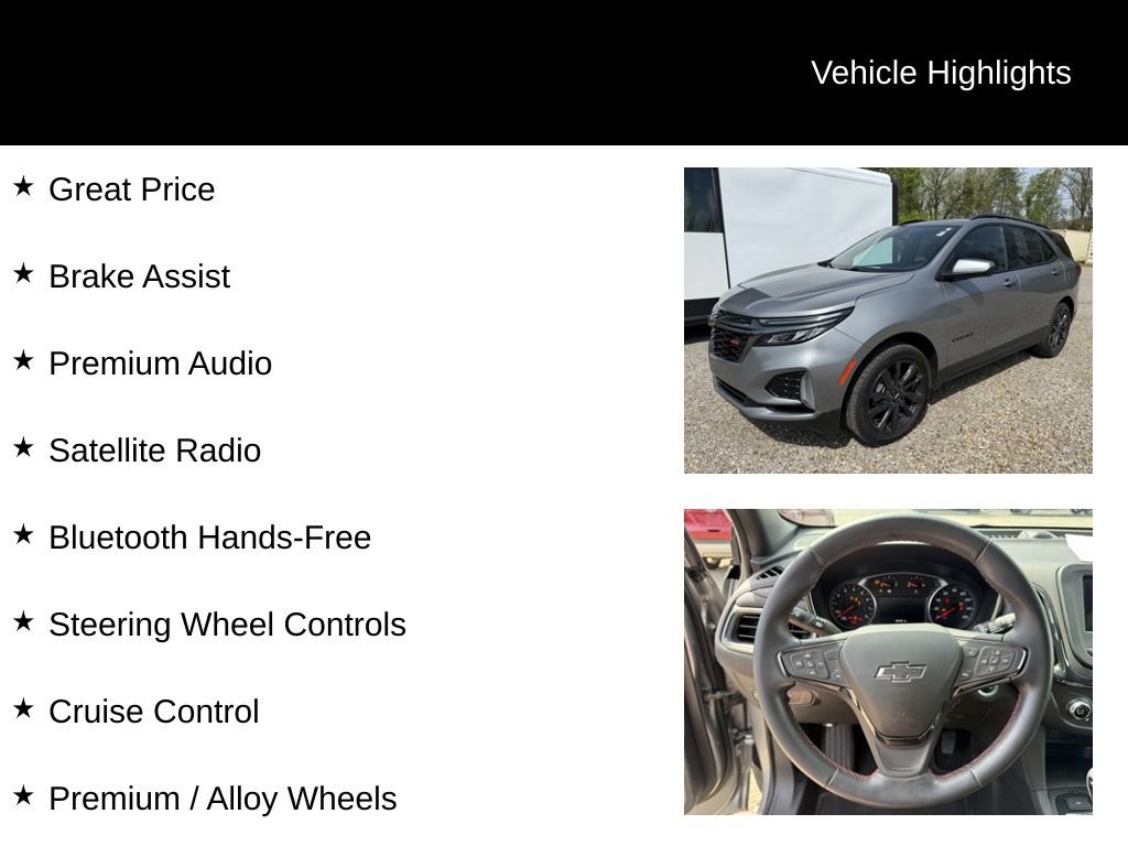 Used 2023 Chevrolet Equinox RS AWD/4WD image 2