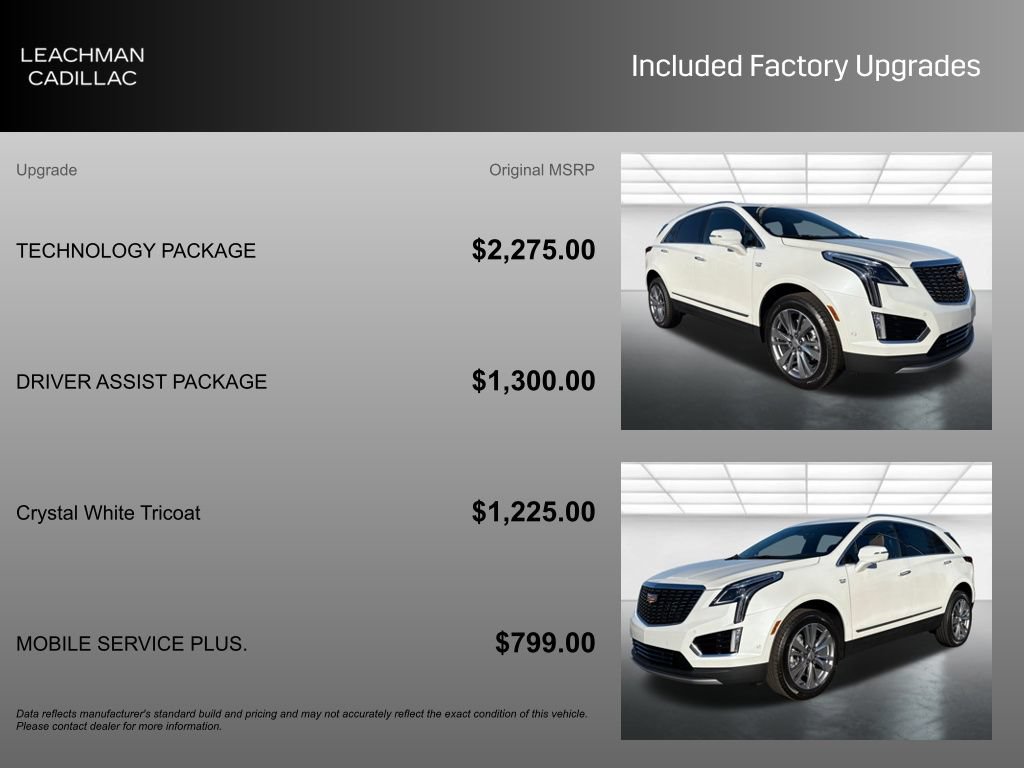 New 2025 Cadillac XT5 Premium Luxury w/ Technology Package FWD image 4