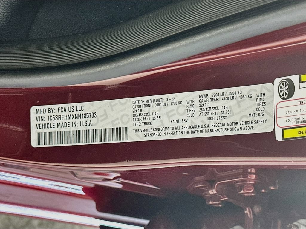 Used 2022 RAM 1500 Limited AWD/4WD image 37