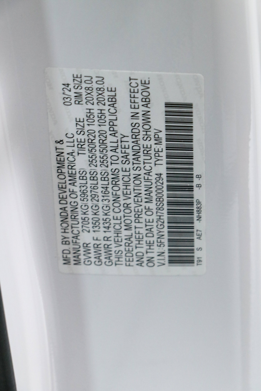 Used 2025 Honda Pilot Touring image 35