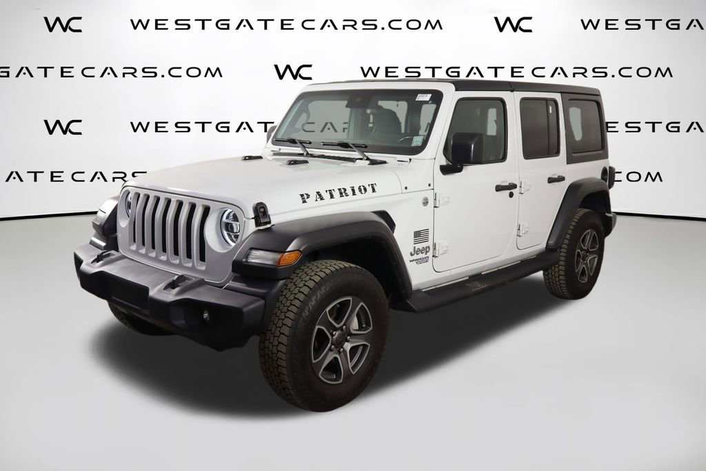 Used 2021 Jeep Wrangler Unlimited Sport image 1