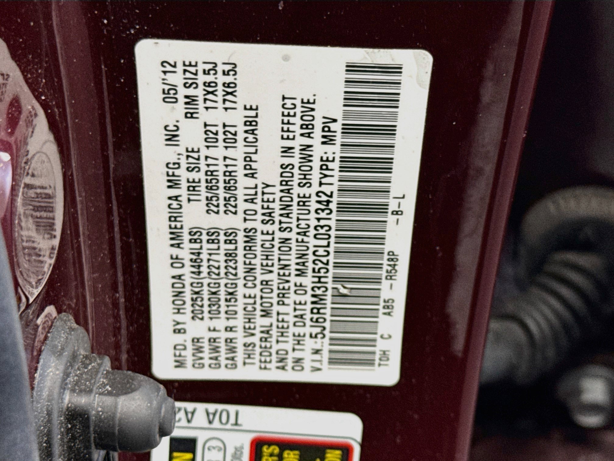 Used 2012 Honda CR-V EX image 12