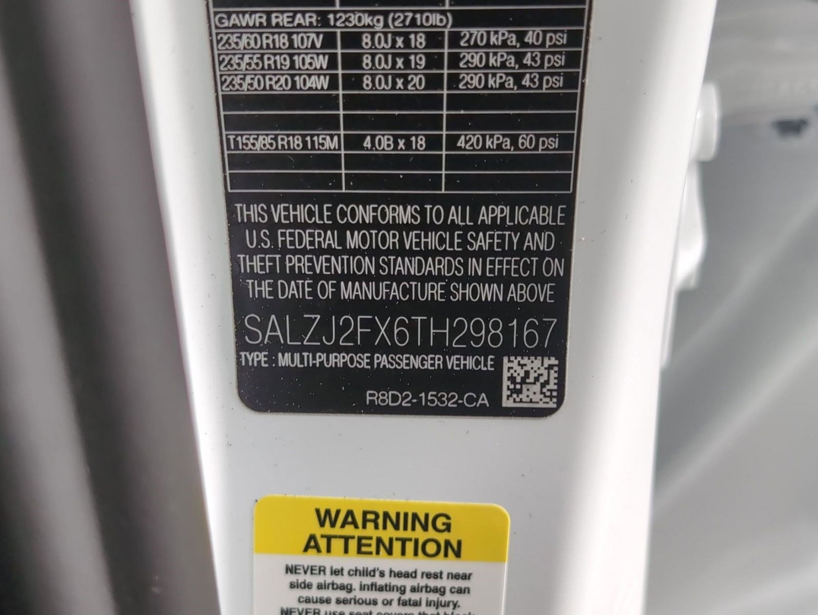 Certified 2026 Land Rover Range Rover Evoque S image 18