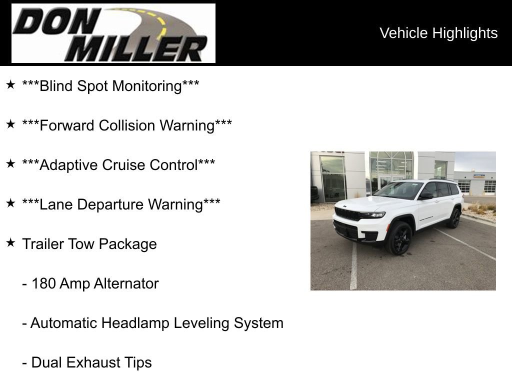 New 2025 Jeep Grand Cherokee L Altitude image 30