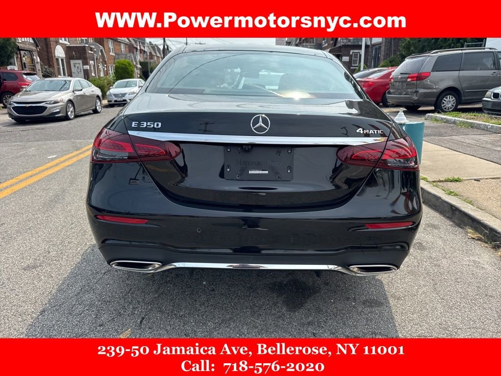 Used 2021 Mercedes-Benz E 350 4MATIC Sedan image 4