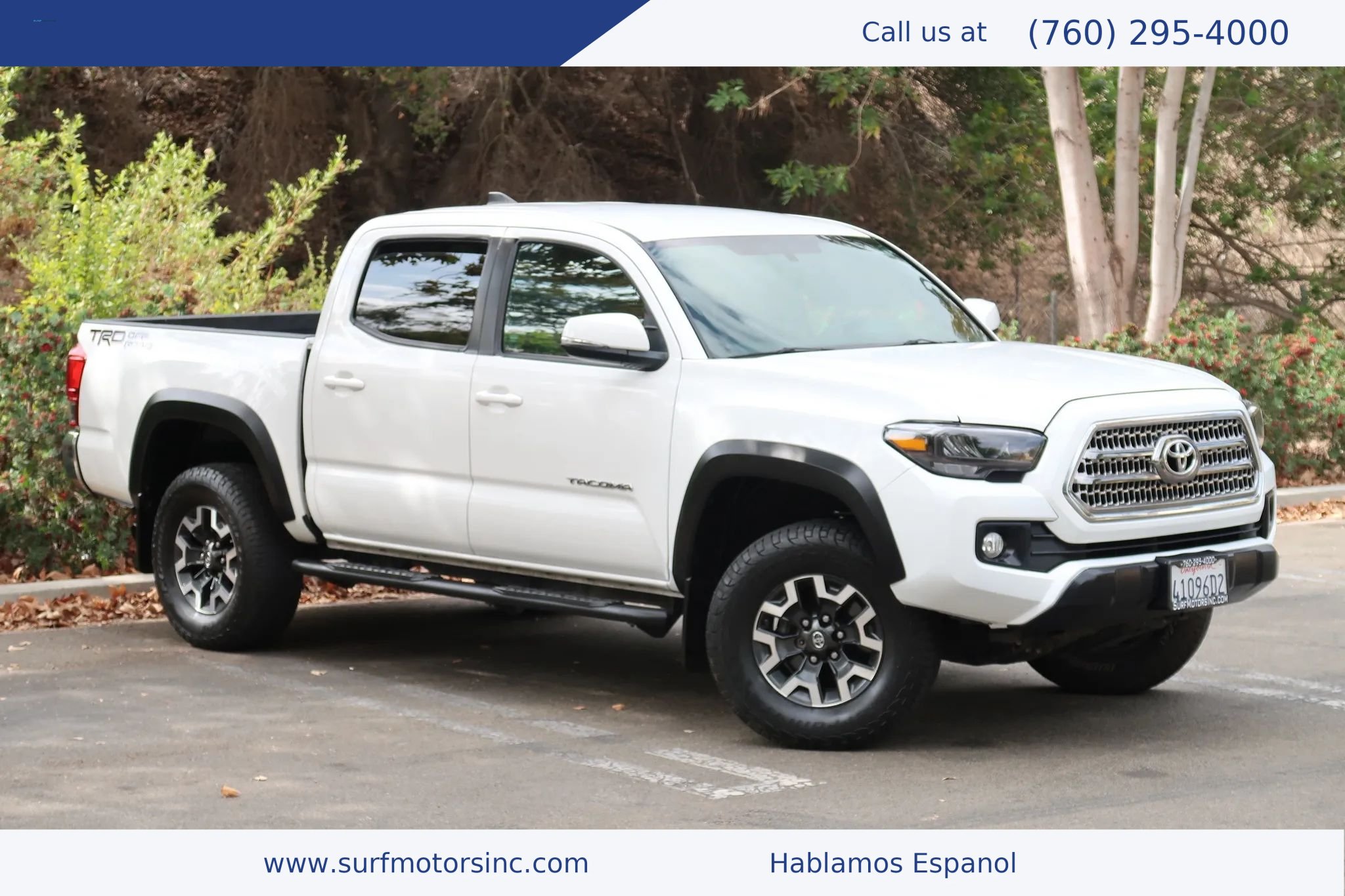 Used 2017 Toyota Tacoma TRD Off-Road RWD image 1