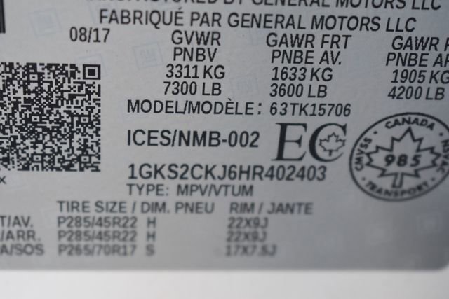 Used 2017 GMC Yukon Denali w/ Open Road Package AWD/4WD image 17