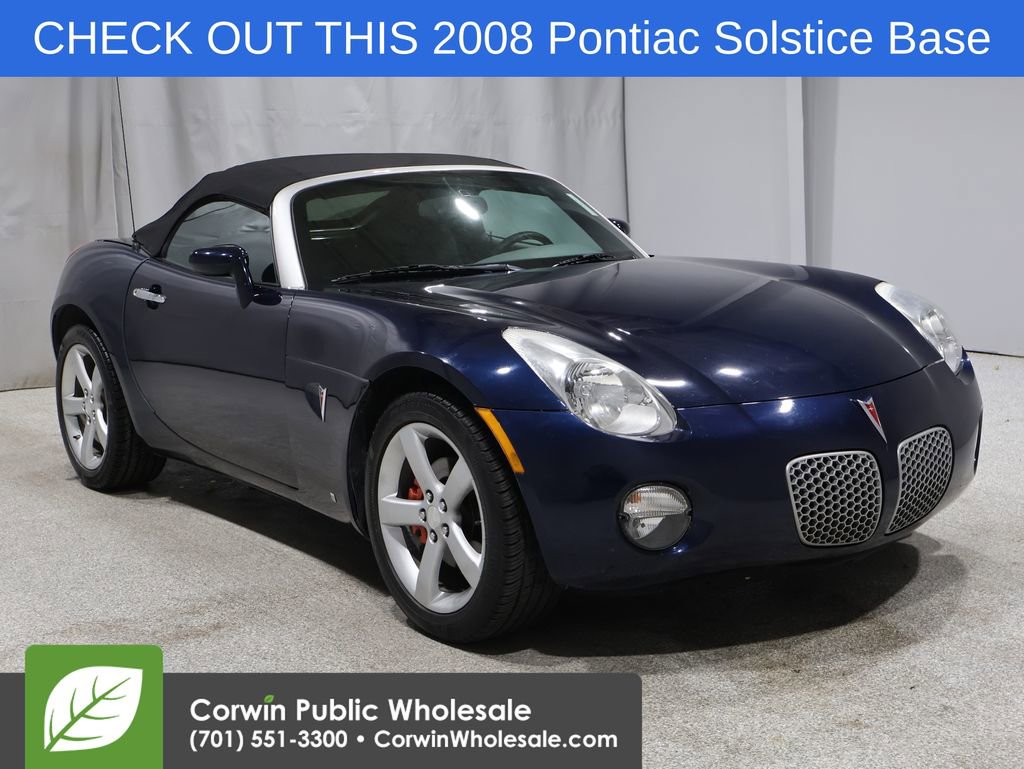 Used 2008 Pontiac Solstice Convertible w/ Preferred Package