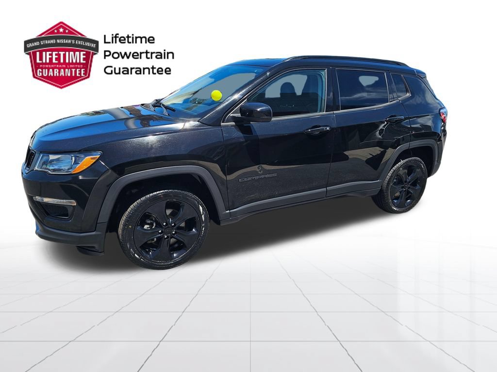 Used 2021 Jeep Compass Latitude w/ Sun and Sound Group AWD/4WD image 1