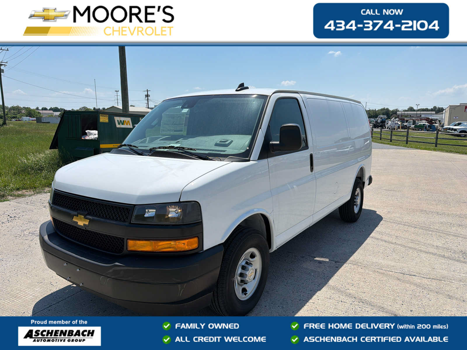 New 2025 Chevrolet Express 3500 w/ Driver Convenience Package