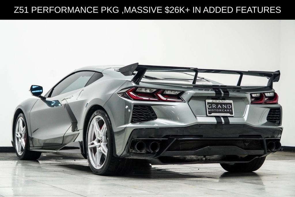 Used 2022 Chevrolet Corvette Stingray Premium Cpe w/ Z51 Performance Package RWD image 13