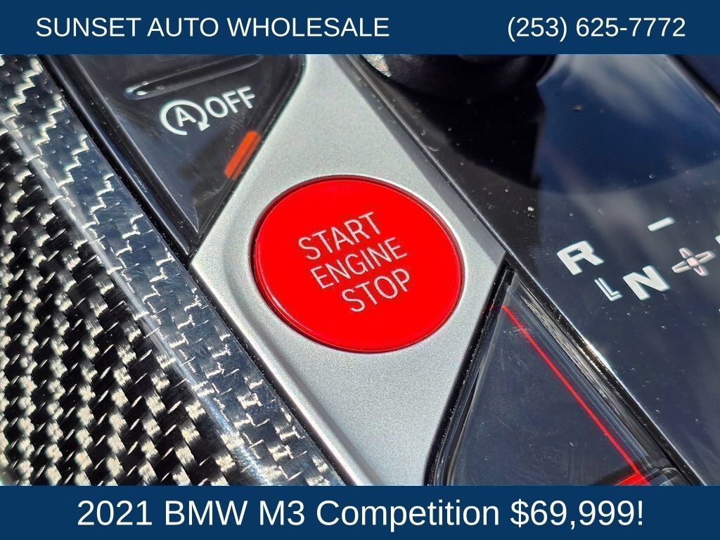 Used 2021 BMW M3 Competition RWD image 41