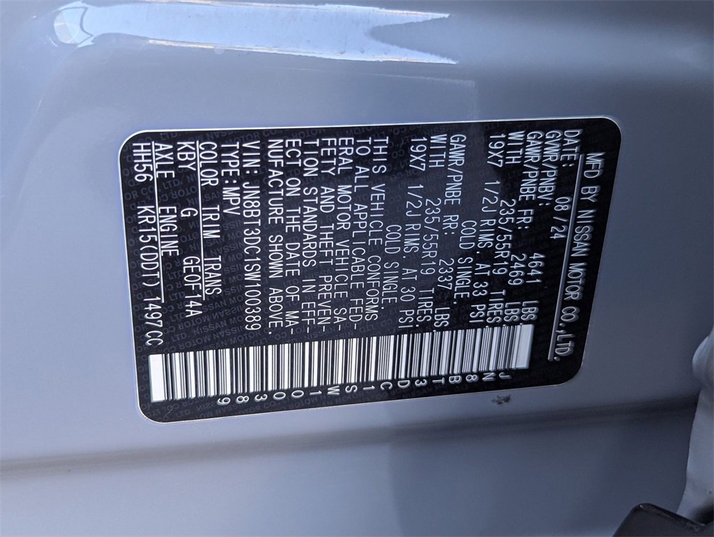 Certified 2025 Nissan Rogue Platinum w/ Platinum Premium Package image 35