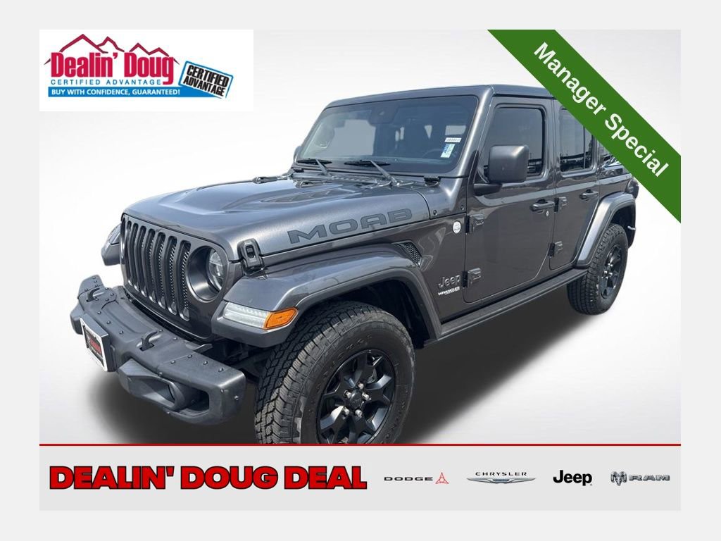 Used 2019 Jeep Wrangler Unlimited Sahara w/ Quick Order Package 24M Moab