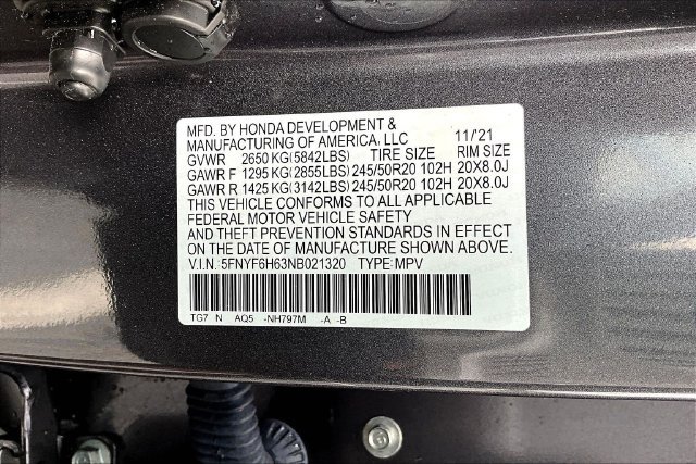 Used 2022 Honda Pilot Touring image 19