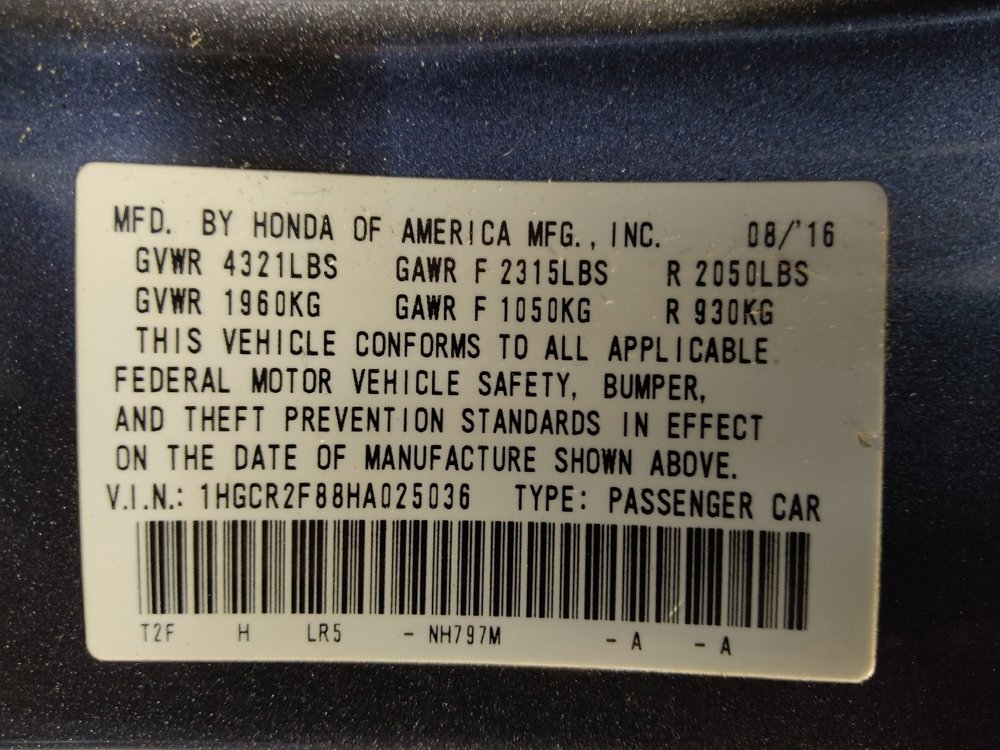 Used 2017 Honda Accord EX-L image 33