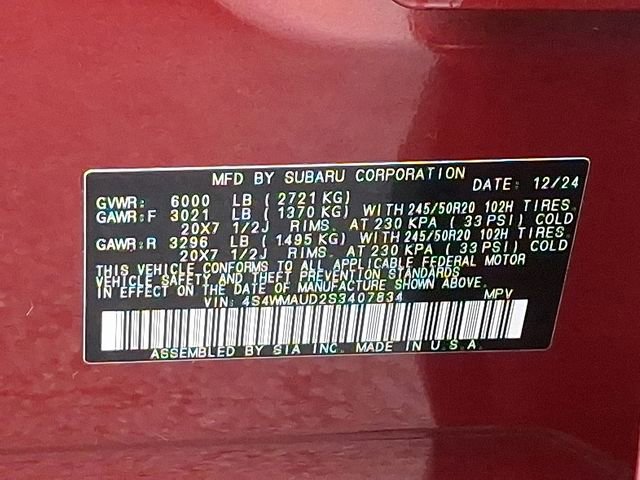 Certified 2025 Subaru Ascent Touring image 31