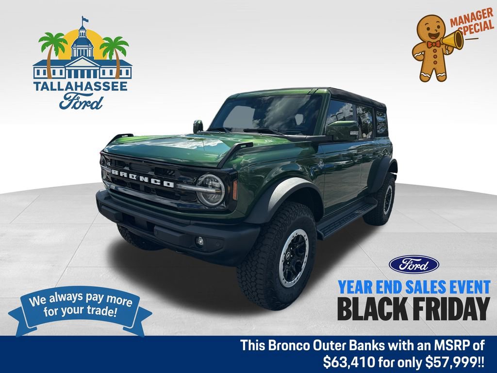 New 2025 Ford Bronco Outer Banks w/ Sasquatch Package