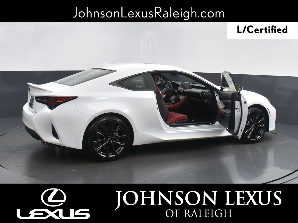 Certified 2024 Lexus RC 350 F Sport w/ Navigation Package RWD image 29