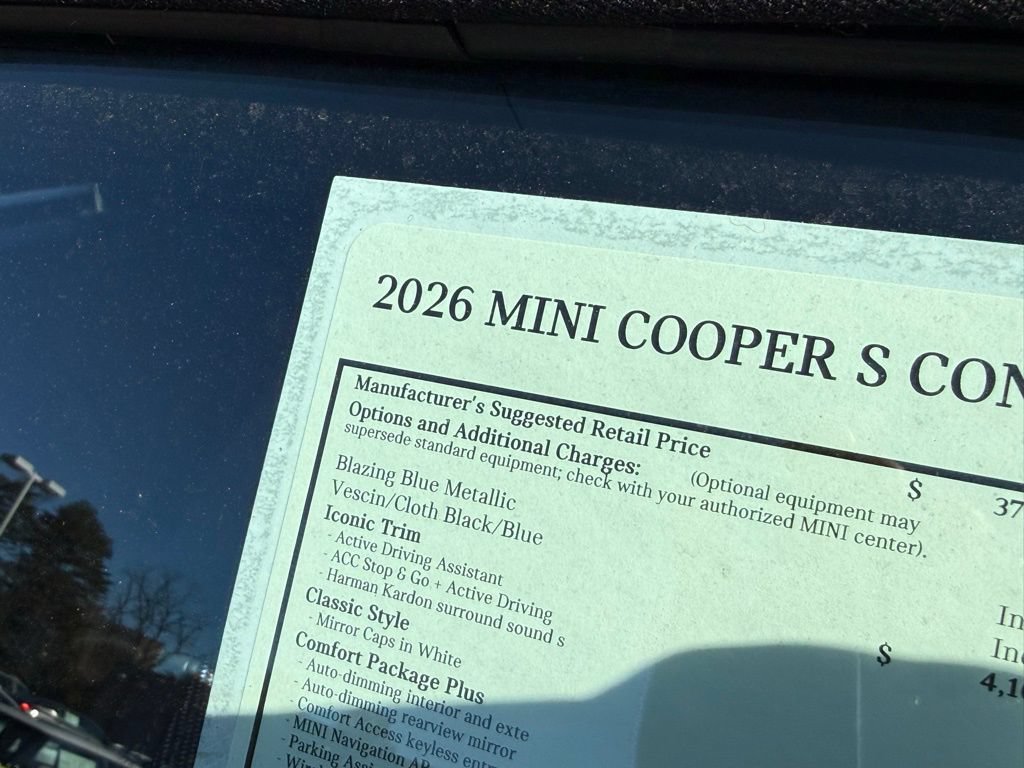 New 2026 MINI Cooper S FWD image 32