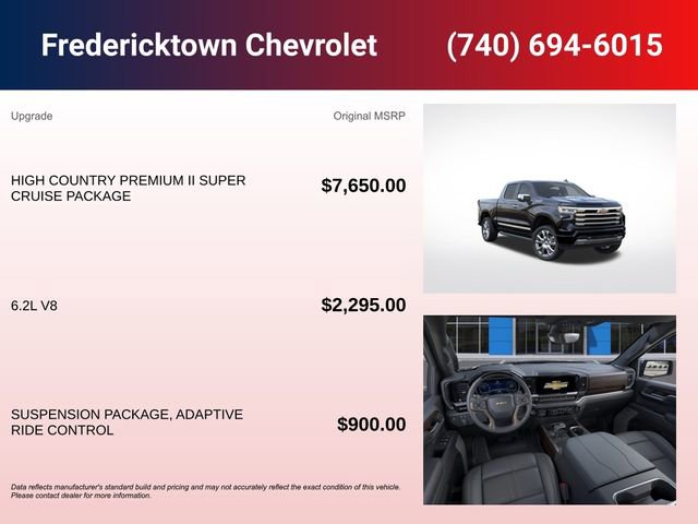 New 2026 Chevrolet Silverado 1500 High Country AWD/4WD image 5