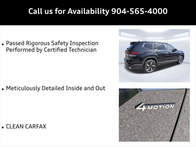 Used 2024 Volkswagen Atlas SEL AWD/4WD image 9