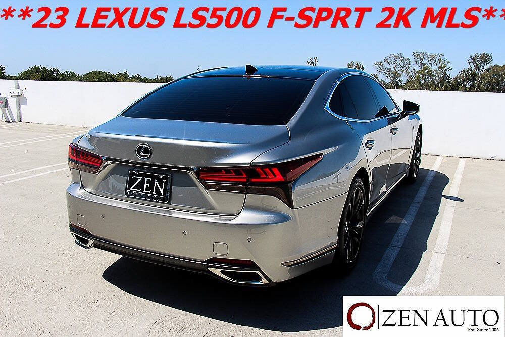 Used 2023 Lexus LS 500 F Sport w/ Cold Weather Package (CK) RWD image 9