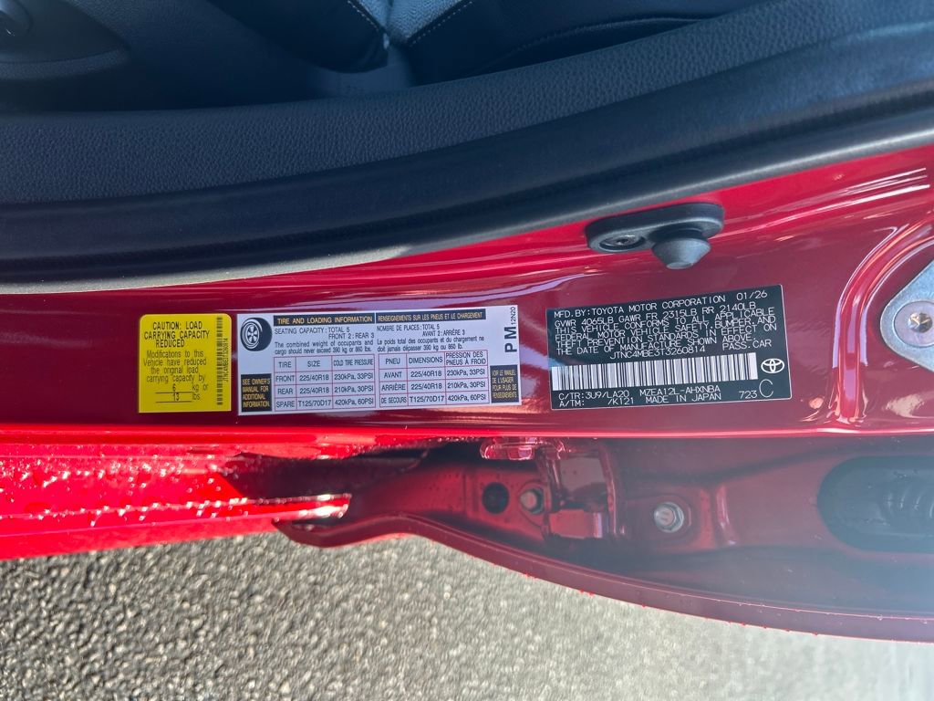 New 2026 Toyota Corolla XSE image 28