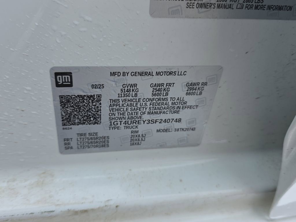 Used 2025 GMC Sierra 2500 Denali w/ Technology Package image 20