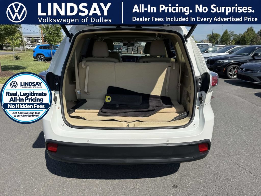 Used 2015 Toyota Highlander Limited AWD/4WD image 16