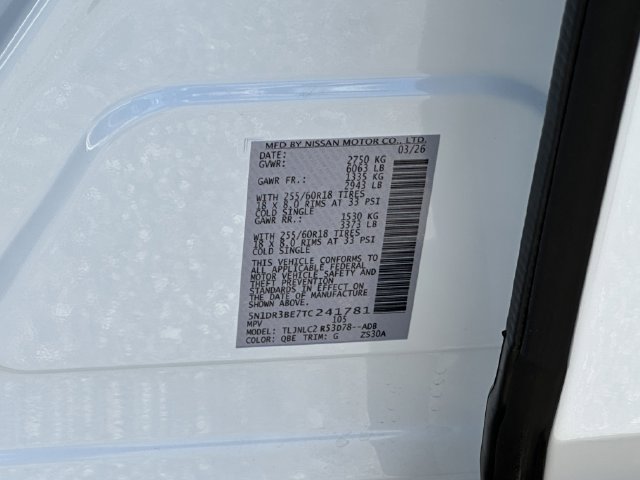 New 2026 Nissan Pathfinder SV AWD/4WD image 28