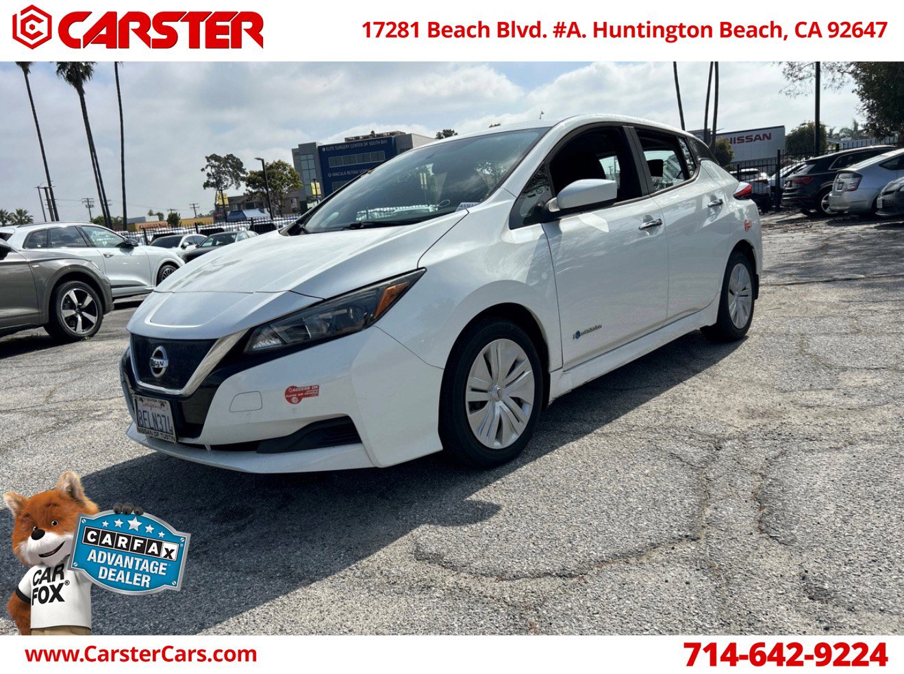 Used 2018 Nissan Leaf S w/ S Charge Package FWD image 1