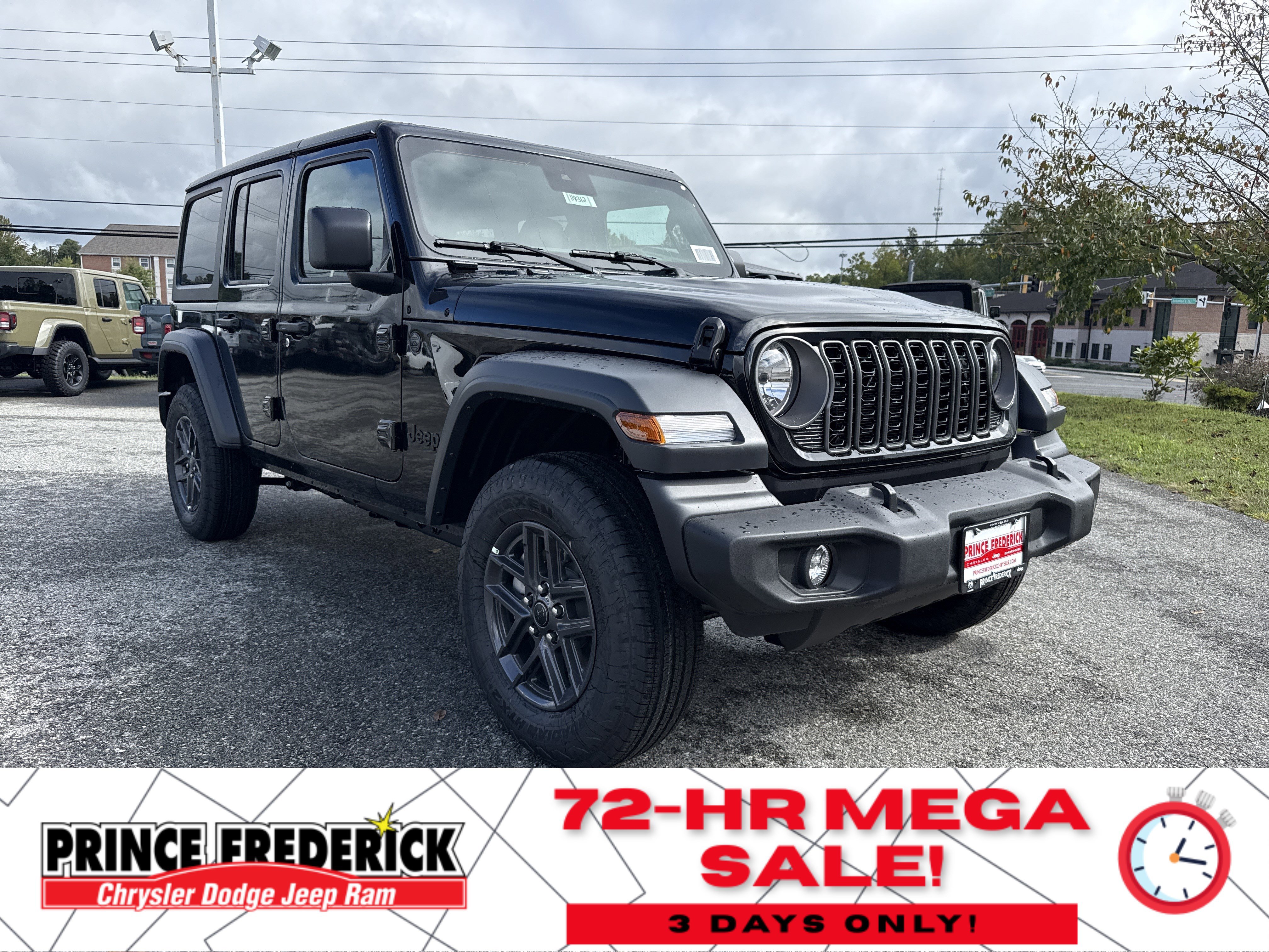 New 2025 Jeep Wrangler Sport S