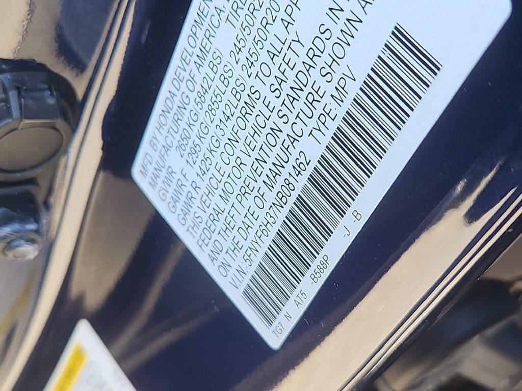Certified 2022 Honda Pilot Sport image 14