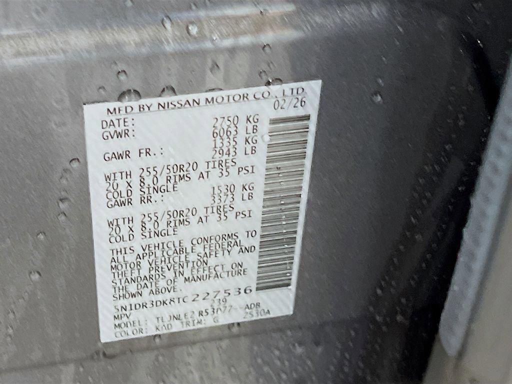 New 2026 Nissan Pathfinder Platinum image 27