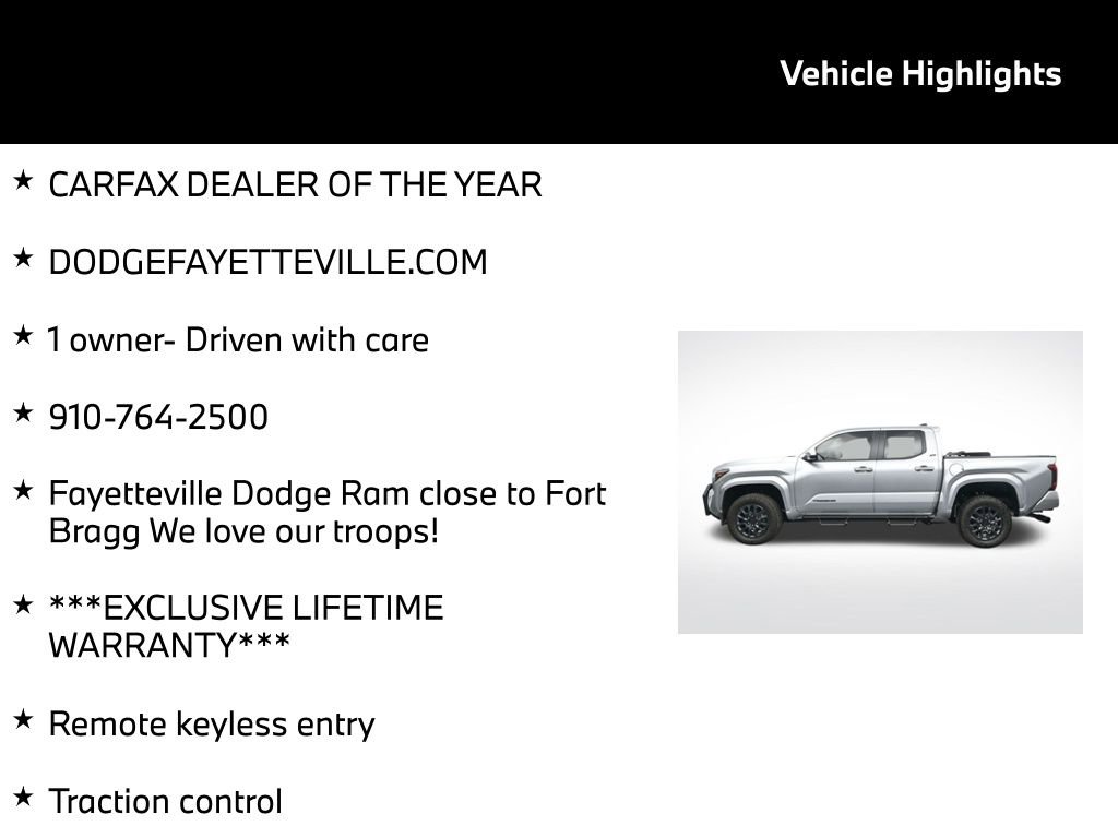 Used 2025 Toyota Tacoma SR5 AWD/4WD image 5